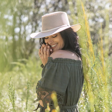 Cabana | Womens Ivory Wide Brim Sun Hat