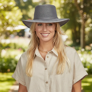 Cabana | Womens Steel Wide Brim Sun Hat