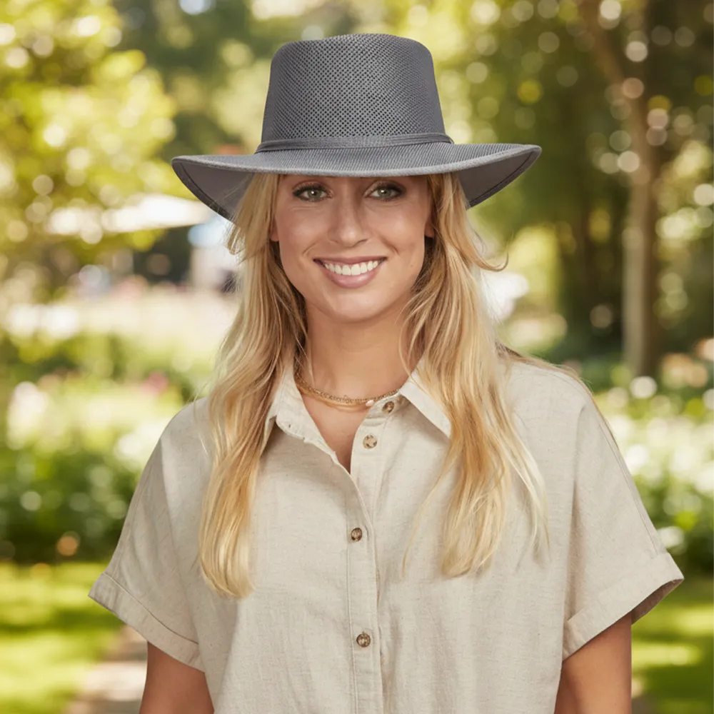 Cabana | Womens Steel Wide Brim Sun Hat