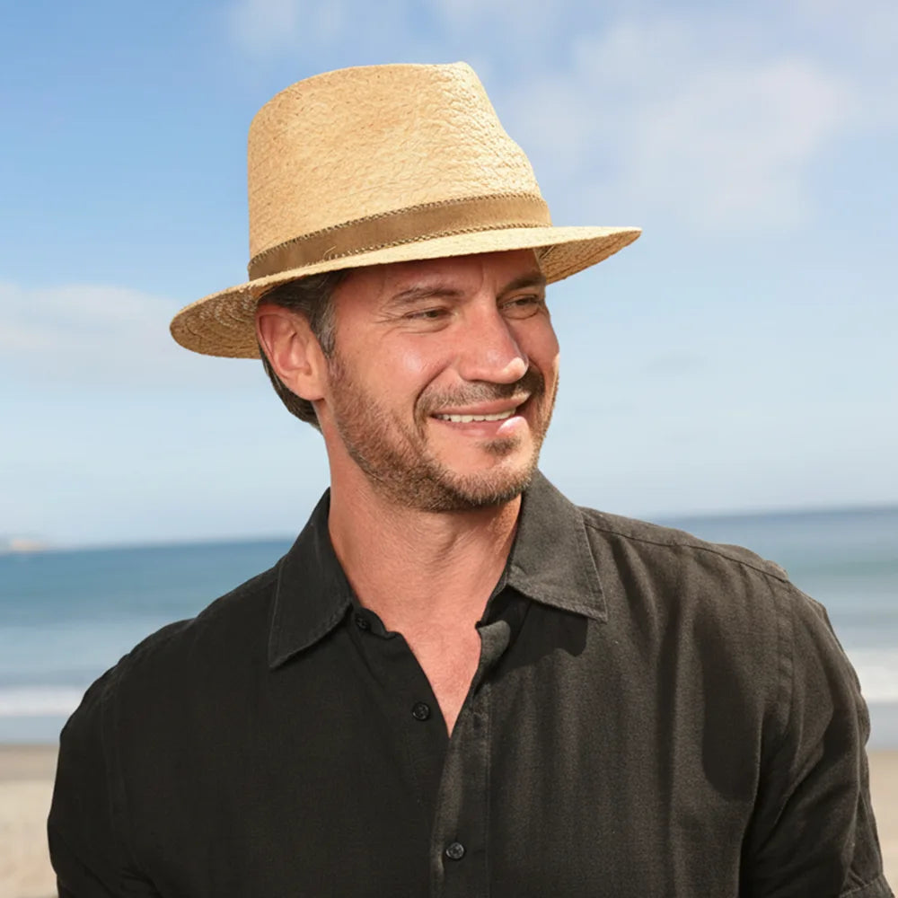 Palermo | Mens Natural Straw Sun Hat
