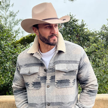 Sequoia | Mens Sand Wool Felt Cowboy Hat