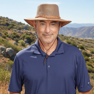 Breeze | Mens Copper Wide Brim Sun Hat