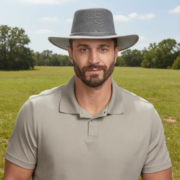 Cabana | Mens Steel Breathable Wide Brim Sun Hat