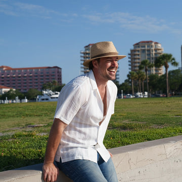 Palermo | Mens Natural Straw Sun Hat