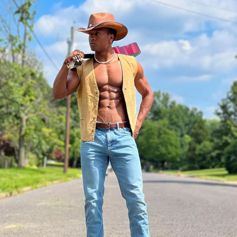 Cyclone | Mens Cobblestone Leather Cowboy Hat