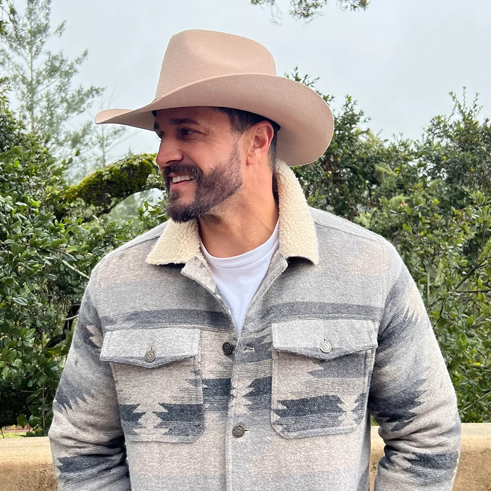 Sequoia | Mens Sand Wool Felt Cowboy Hat