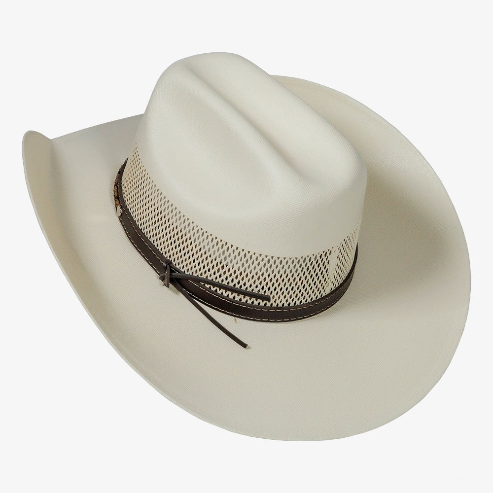 Austin | Womens Cream Straw Cowgirl Hat