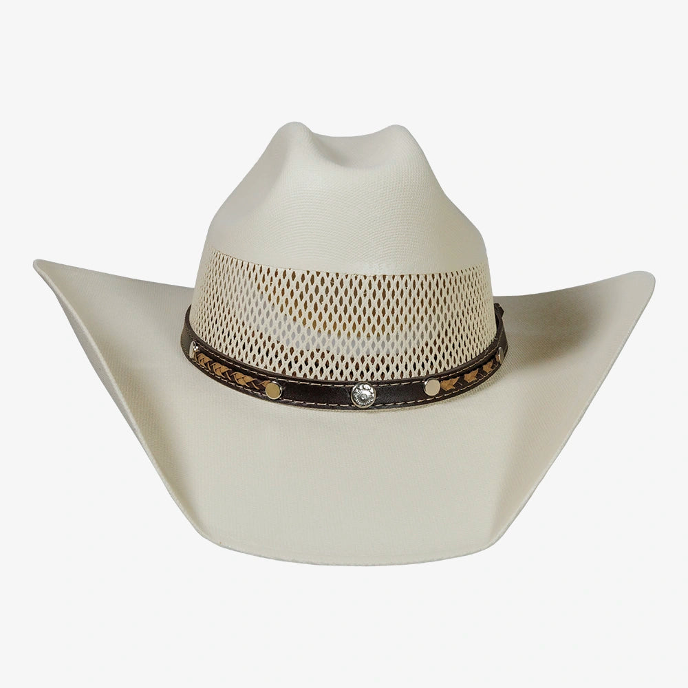 Austin | Womens Cream Straw Cowgirl Hat
