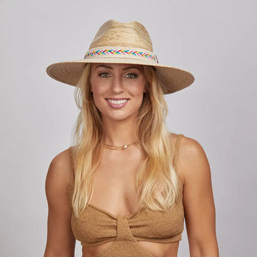 Bisbee | Womens Natural Wide Brim Straw Hat