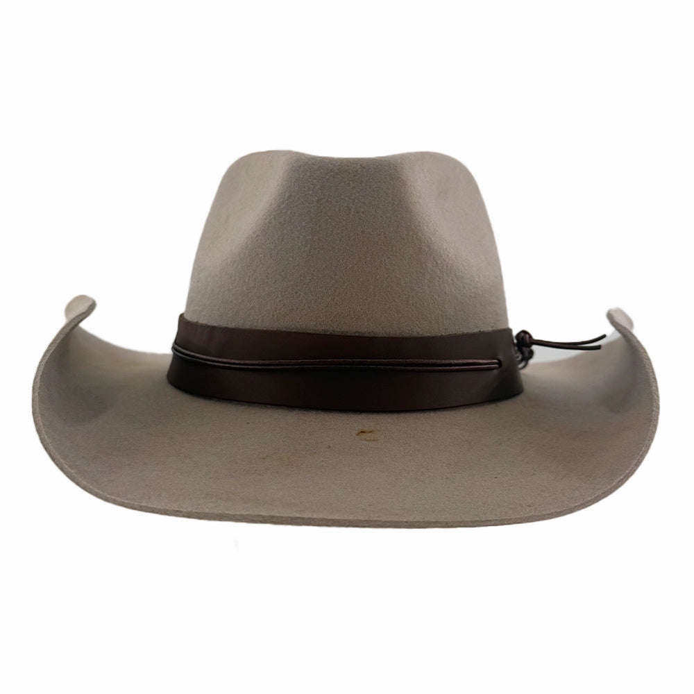 Bronson | Womens Tan Wool Felt Cowgirl Hat