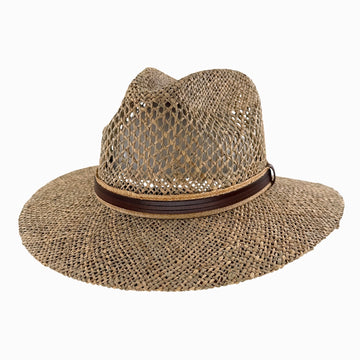 Cubana | Mens Seagrass Straw Sun Hat