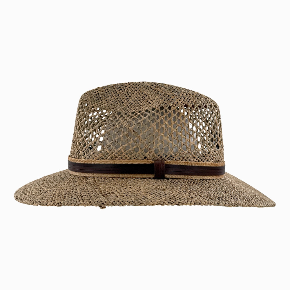 Cubana | Mens Seagrass Straw Sun Hat