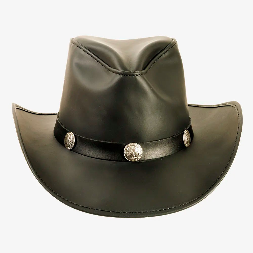 Cyclone | Womens Blackstone Leather Cowgirl Hat