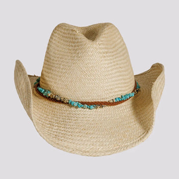 Destin | Womens Natural Western Straw Cowgirl Hat