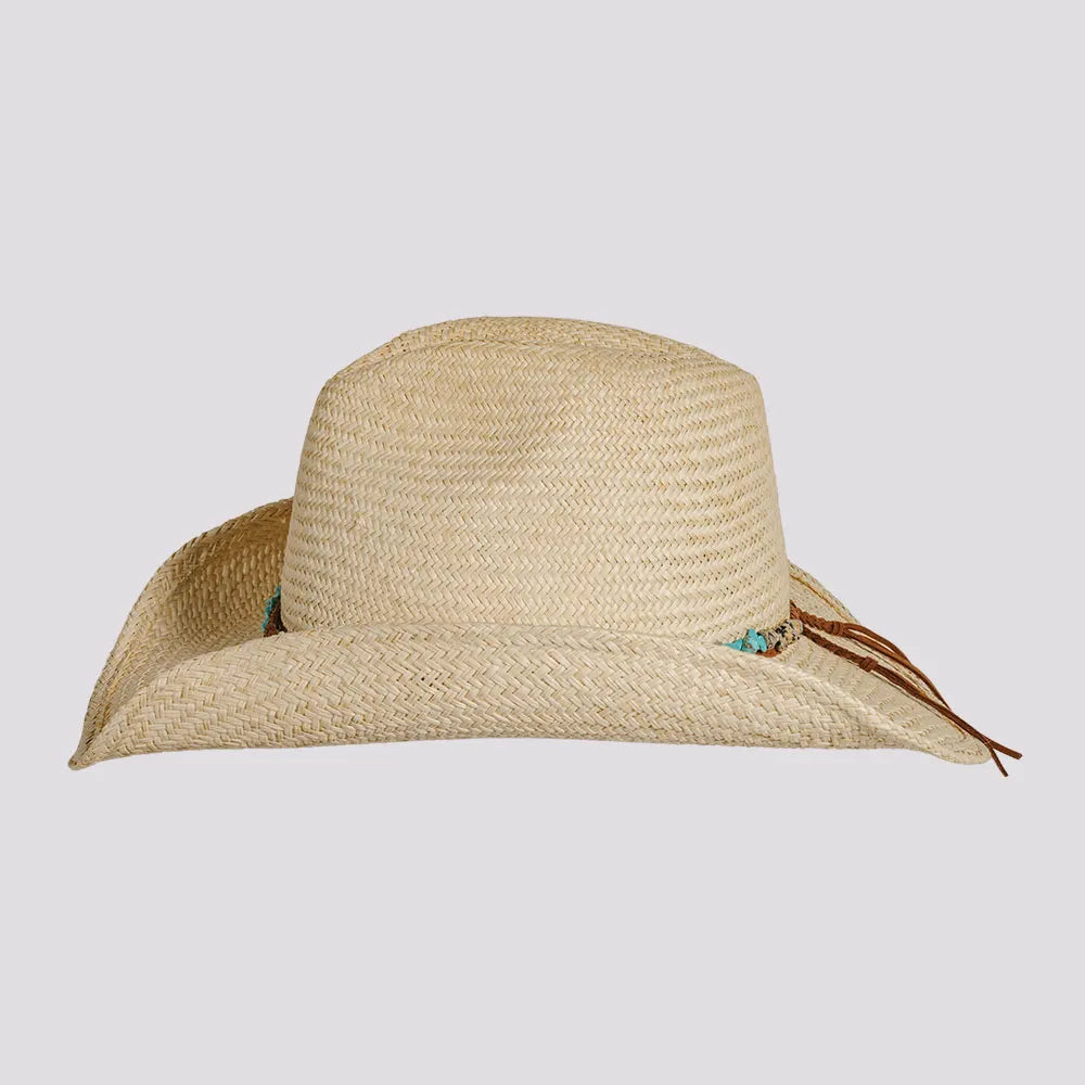 Destin | Womens Natural Western Straw Cowgirl Hat