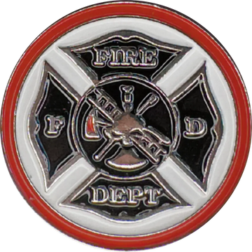fire dept magnetic pin