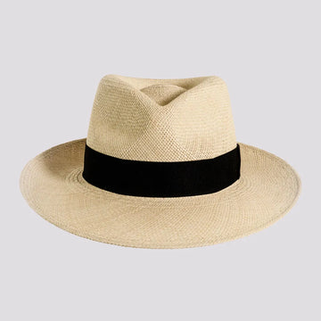 Medellin | Mens Natural Fedora Genuine Panama Hat