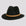 Moab Mens Black Outback Felt American Hat Makers Frontsideview