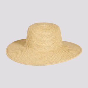 Mynah | Womens Natural Mix Paper Braid Round Crown Straw Sun Hat