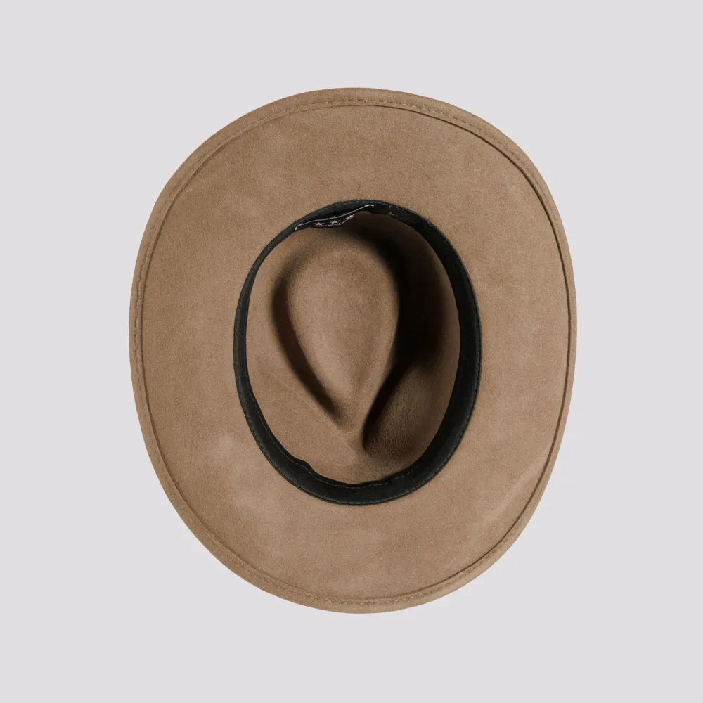 Pathfinder | Womens Khaki Wool Felt Outback Hat