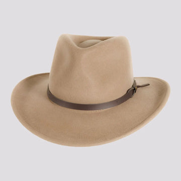 Pathfinder | Womens Putty Wool Felt Outback Hat