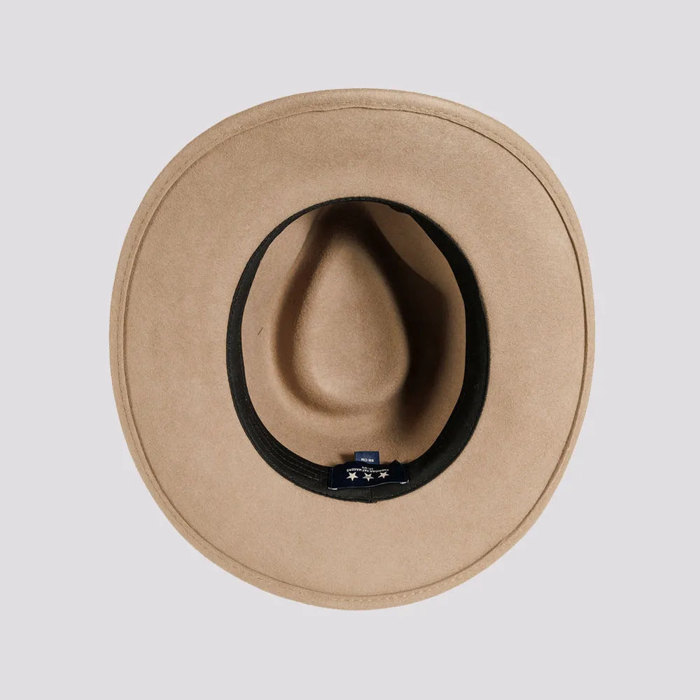 Pathfinder | Womens Putty Wool Felt Outback Hat