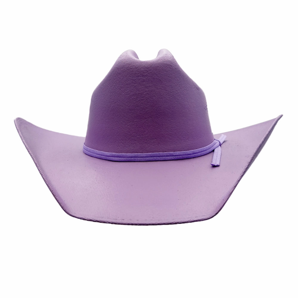 Pioneer | Womens Lilac Canvas Cotton Western Cowgirl Hat