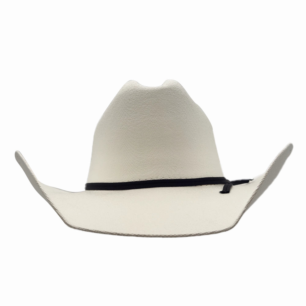 Pioneer | Womens White Canvas Cotton Western Cowgirl Hat