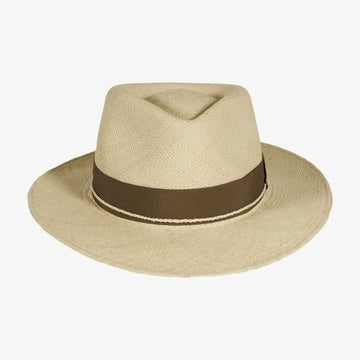 Quito | Womens Natural Woven Genuine Panama Hat