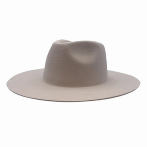 Rancher | Mens Silver Belly Wide Brim Felt Fedora Hat