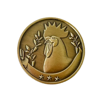 Rooster Magnetic Hat Pin