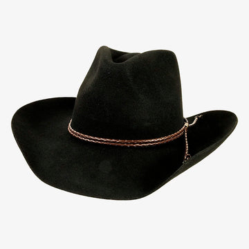 Sequoia | Mens Black Wool Felt Cowboy Hat