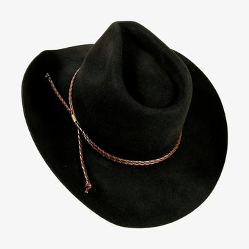 Sequoia | Mens Black Wool Felt Cowboy Hat