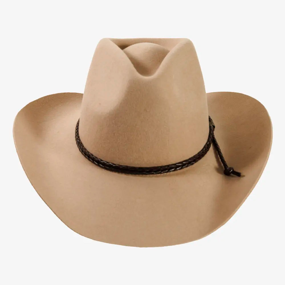 Sequoia | Mens Sand Wool Felt Cowboy Hat