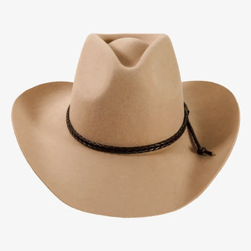 Sequoia | Mens Sand Wool Felt Cowboy Hat