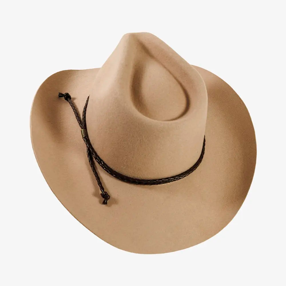 Sequoia | Mens Sand Wool Felt Cowboy Hat