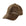 Brown leather cap on a white background