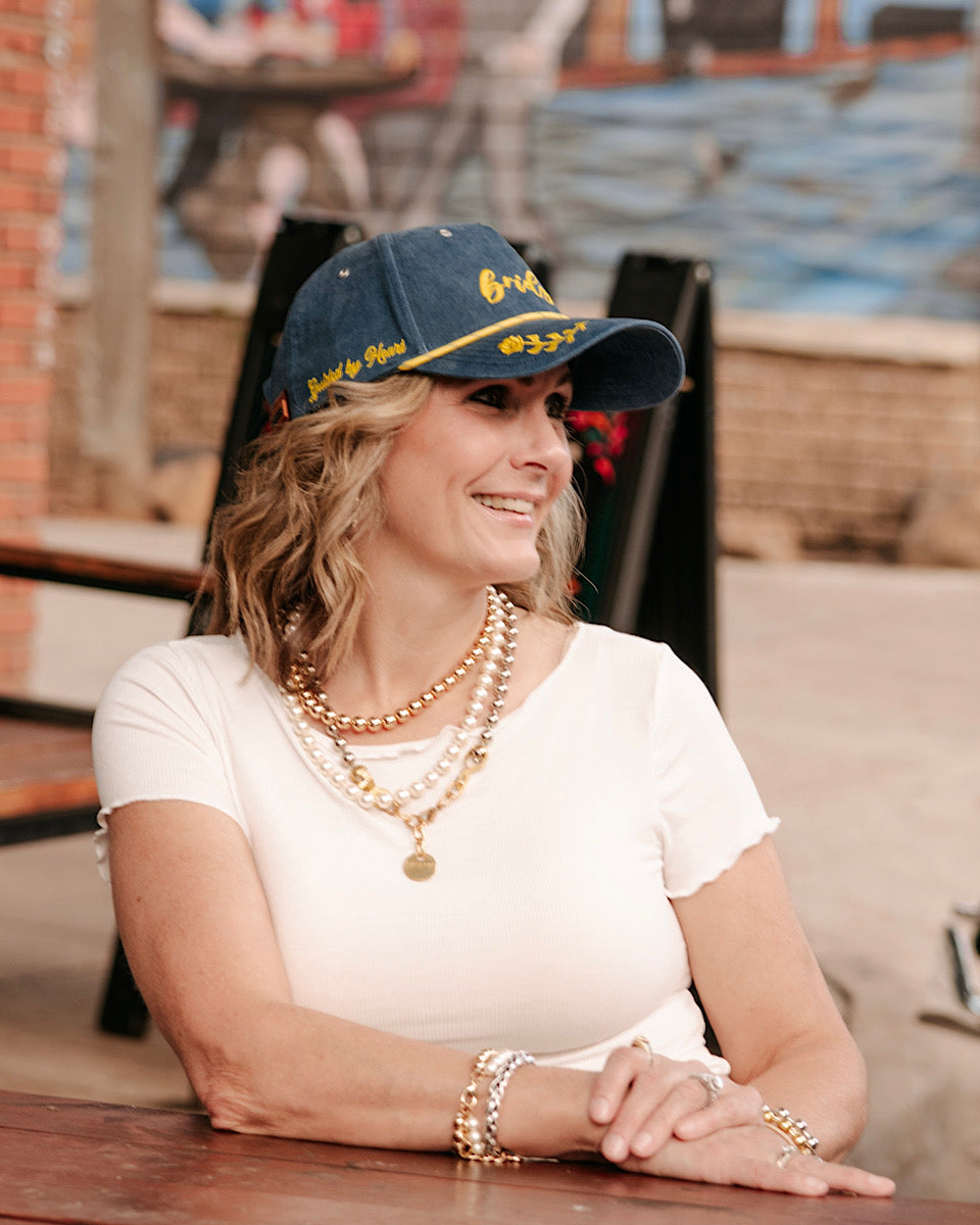 The Ledger | Womens Blue Ball Cap