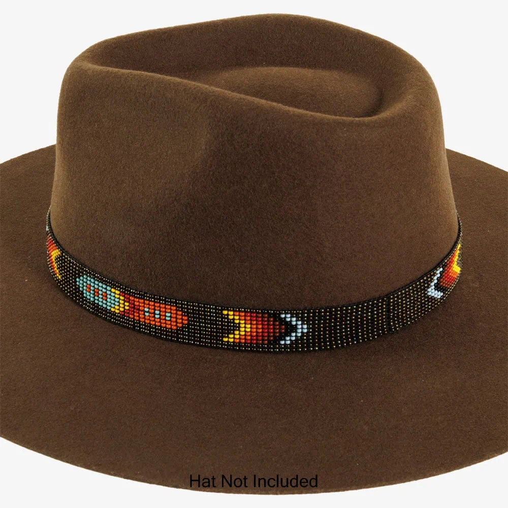 Trick | Multicolor Beaded Hat Band