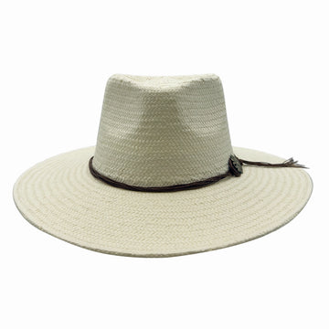 Zanzibar | Mens Cream Straw Panama Safari Sun Hat
