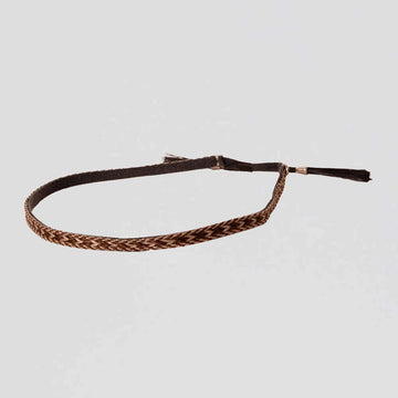 Bodie | Horsehair Leather Hat Band