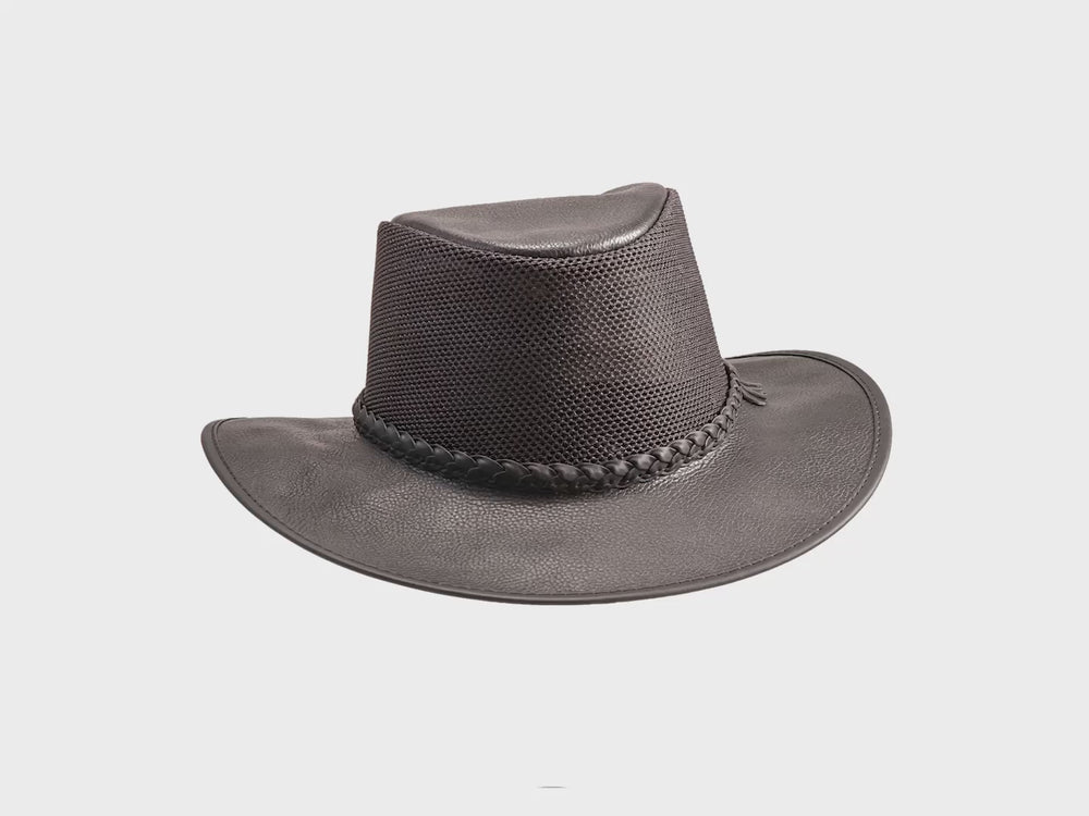 Breeze | Mens Midnight Wide Brim Sun Hat