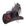 Black w/ Red & Silver Reversible Band