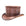 Unbanded El Dorado Brown Leather Top Hat by American Hat Makers