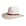 A right view of Barcelona Cream Straw Sun Hat 