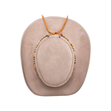 Sierra Latte Leather Mesh Cowboy by American Hat Makers
